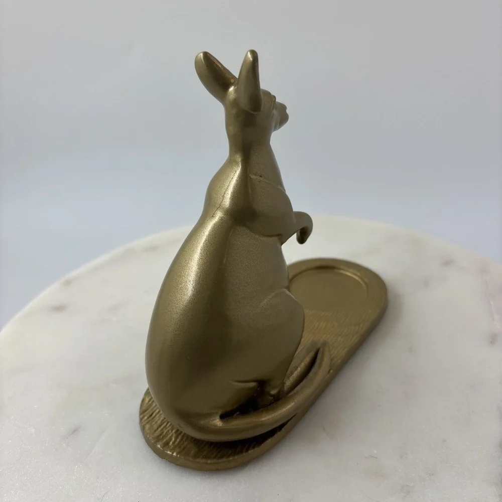 Brass IKEA Markniva Kangaroo Brass-colored Tea Light Candle Holder
